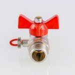 Valtec Кран шаровой для подключения манометра, 1/2нар -3/8вн.  