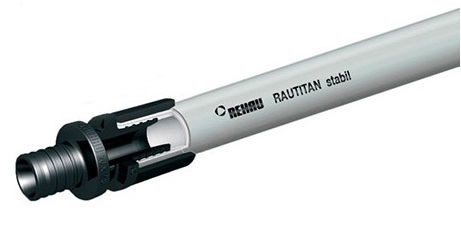 Rehau Универсальная труба RAUTITAN stabil 20х2,9, кругл., изол. 9 мм, бухта кратна 50 м