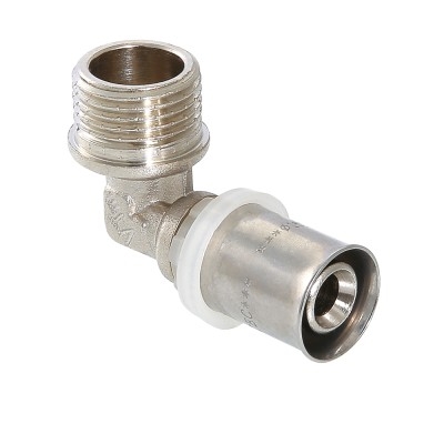 Valtec Угольник пресс с переходом на нар. р. 20х3/4"  