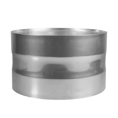 Одностенный дымоход Дымофф Адаптер котла 110 AISI430 0.5мм