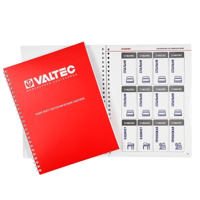 Valtec NVTPBC Каталог «Сантехнические наклейки»