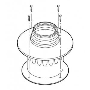 Buderus Переходник в системе отвода дымовых газов для B22