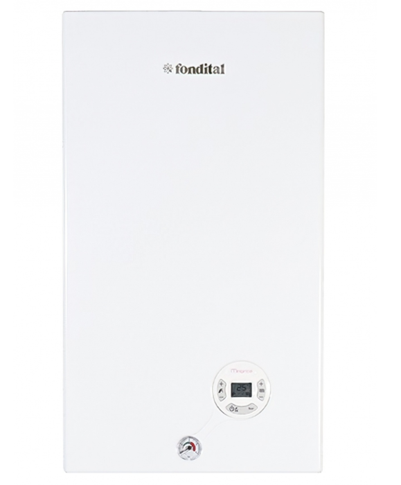  Котел газовый Fondital MINORCA PLUS CTFS 11 CU двухконтурный, с закрытой камерой сгорания  