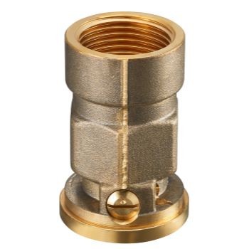 Oventrop Обратный клапан тип SVI Ду32, G1 1/4ВР, G 2ВР НГ, PN10, латунь