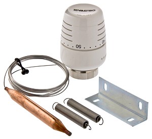 Valtec Термоголовка с выносным накладным датчиком (диап. Регул-ки 20-60С) 2м.