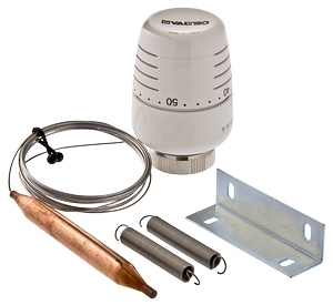 Valtec Термоголовка с выносным накладным датчиком (диап. Регул-ки 20-60С) 2м.  