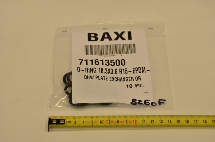   Baxi Уплотнение вторичного теплообменника (5404520)  