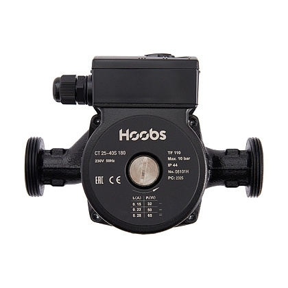 Насос циркуляционный Hoobs CT 25-60S 130мм 100Вт 1х220В 50Гц (с гайками)  