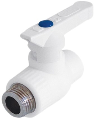 Kalde кран шаровой комбинированный с наружной резьбой 25х3/4