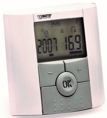 Watts BTDP комнатный термостат с подсветкой, программируемый