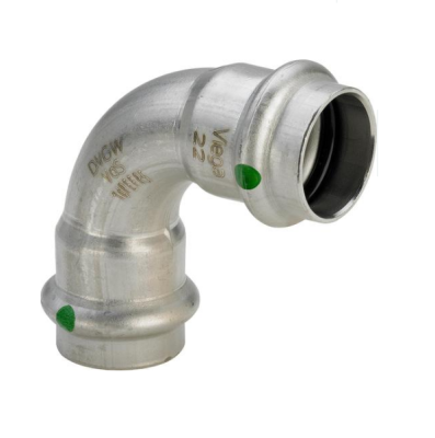 Viega Угол пресс 15 нерж.