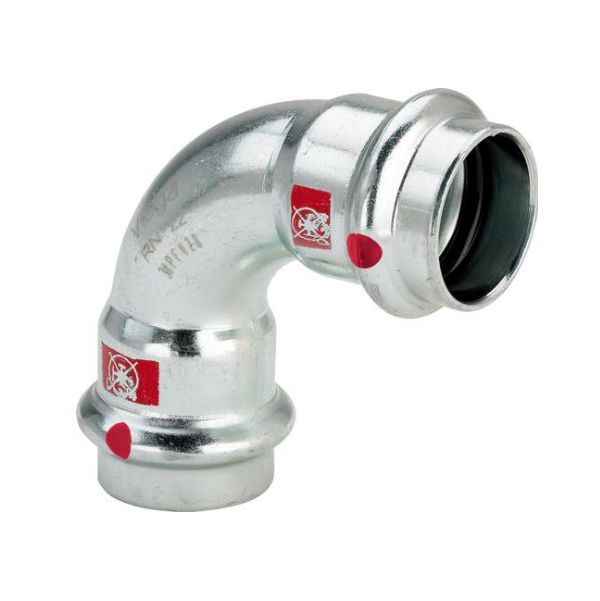 Viega Угол пресс 42 90 оцинк.  