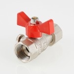 Valtec Кран шаровой для подключения манометра, 1/2вн. -1/4вн.