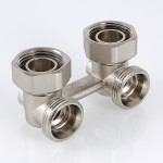 Valtec Узел нижнего подключения радиатора, угловой  