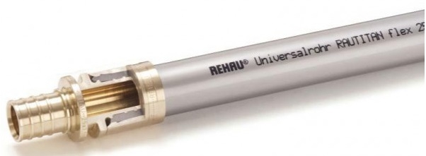 Rehau Универсальная труба RAUTITAN flex 20x2,8, прям.отрезки 6м  