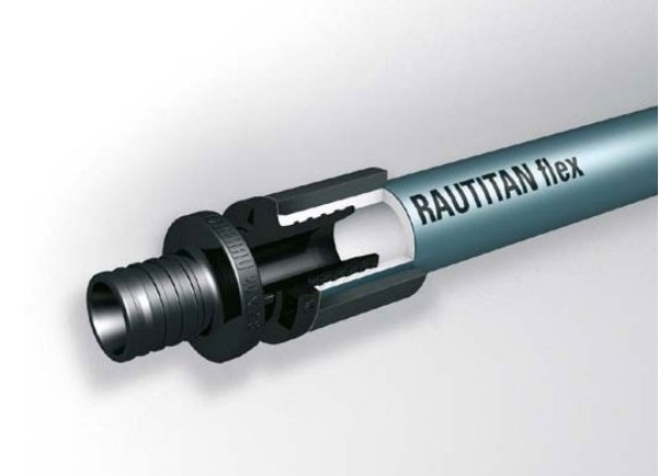 Rehau Универсальная труба RAUTITAN flex 20x2,8, прям.отрезки 6м  