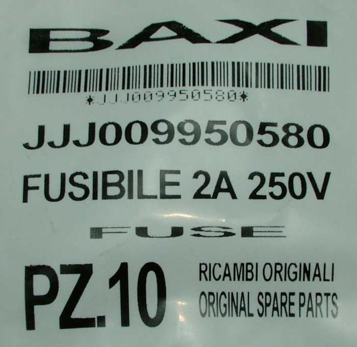   Baxi Предохранитель плавкий (2 А- 250 В)  