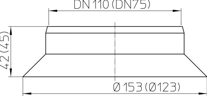 HL 810 Вытяжной зонт, DN110  
