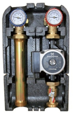 Grundfos Насосная группа с прям. к. 1 UPSO 25-65 в теплоиз.