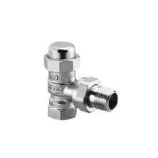 Oventrop Combi LR вентиль на обр. подводку Ду15, 1/2, PN10, из латуни, угловой, никелир.