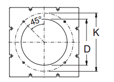 Buderus Пластина с отверстиями SK755 D305 (63030809)
