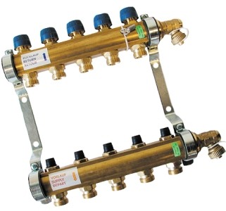 Watts Коллектор для теплых полов на 6 контуров (20.20.106)