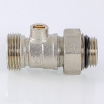 Valtec Кран для нижнего подкл. рад.  