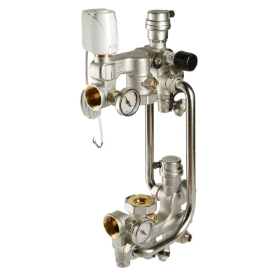 Valtec Насосно-смесительный узел с сервоприводом, без насоса, монтажная длина насоса 180 мм  