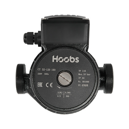 Насос циркуляционный Hoobs CT 32-120 180мм 500Вт 1х220В 50Гц (с гайками)  