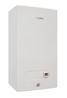 Котел газовый Fondital MINORCA PLUS CTN 24 CU двухконторный, с открытой камерой сгорания