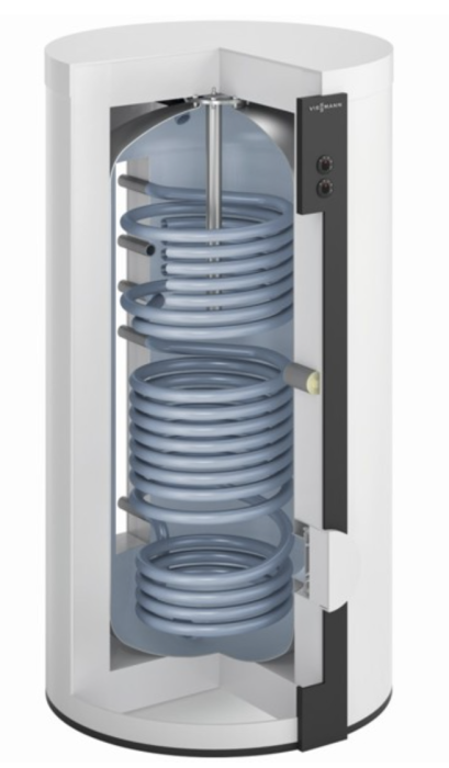 Бойлер косвенного нагрева Viessmann Vitocell 100-B, двухзмеевиковый, цвет жемчужно-белый, 1186 л/ч  