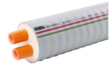 Rehau Tруба RAUTHERMEX DUO 32+32/111 макс. длина в бухте 380 м.