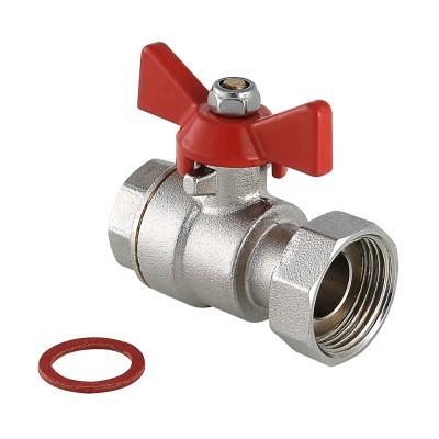 Valtec Кран шаровой с накидной гайкой 1/2x3/4 вн.-вн.