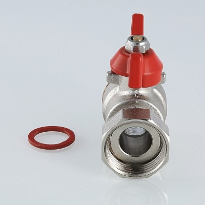 Valtec Кран шаровой с накидной гайкой 1/2x3/4 вн.-вн.  
