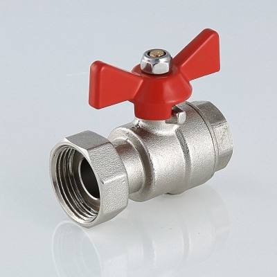 Valtec Кран шаровой с накидной гайкой 1/2x3/4 вн.-вн.  
