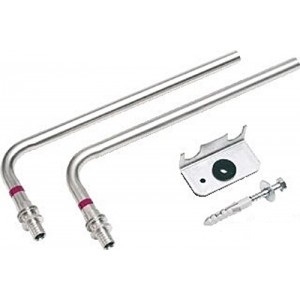 Rehau Комплект трубок из нержавеющей стали для подкл. радиатора, Г-образ 20/250