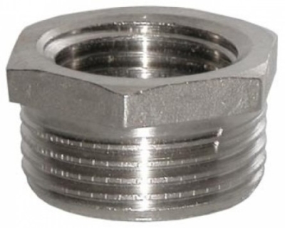 Stout Футорка никелированная 1X3/4