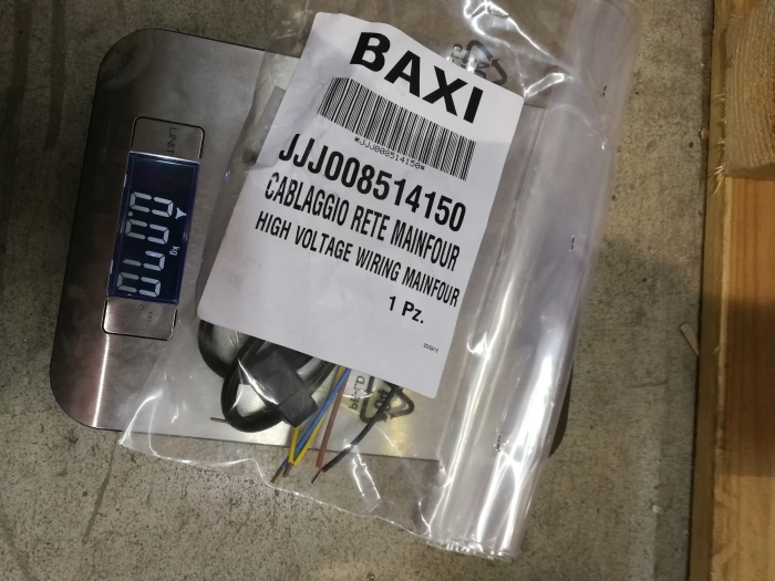   Baxi Проводка электрическая (от разъема платы Х3В к насосу и клеммной колодке)  