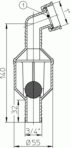 HL 3 Обратный клапан