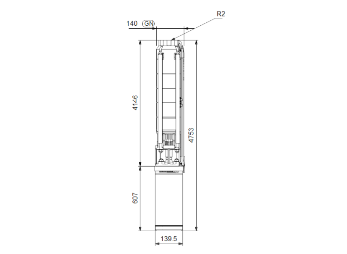 Скважинный насос Grundfos SP 7-71N (380В)  