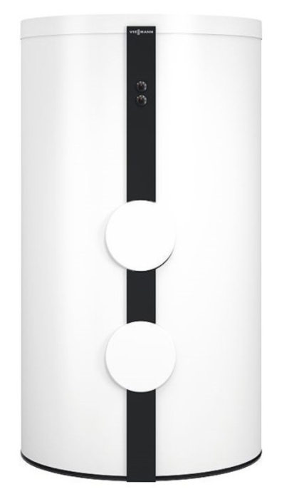Бойлер косвенного нагрева Viessmann Vitocell 100-B, 750 л — двухзмеевиковый, цвет жемчужно-белый, 1968 л/ч  