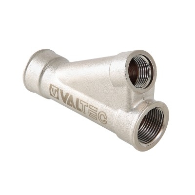 Valtec Тройник косой, для гильзы под погружной датчик 1"х1/2"  