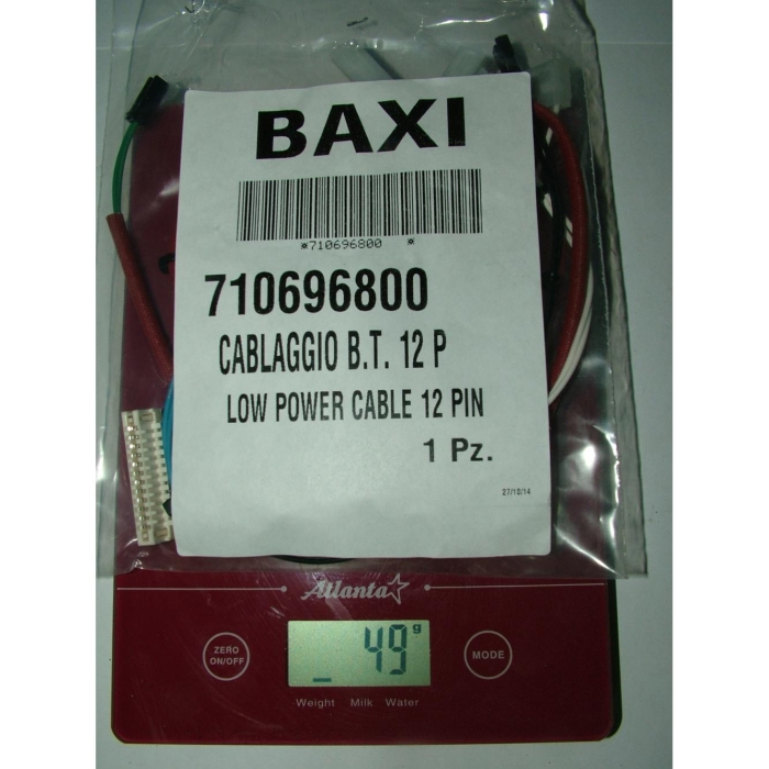   Baxi Проводка электрическая (от разъема платы Х5 к датчику протока, датчику NTC ГВС, гидр. прессостату) (710696800)  