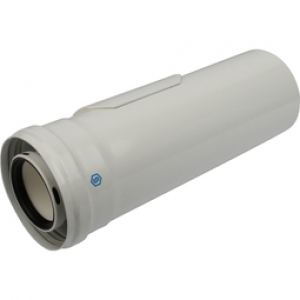 Stout Коаксиальная труба DN60/100 м/п PP-AL 310 мм с инспекционным окном