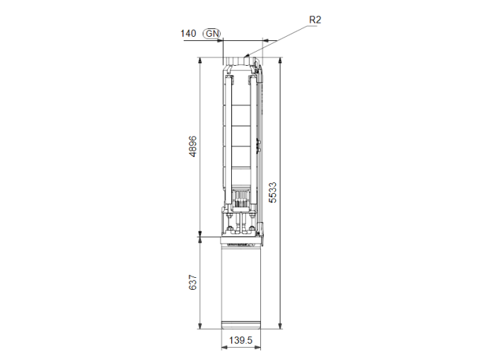 Скважинный насос Grundfos SP 7-86N (380В)  
