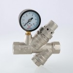 Valtec Подпиточный клапан с фильтром и манометром 1/2  