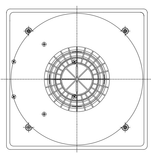 HL 63P/1 Кровельная воронка с гидроизоляционным полотном из ПВХ