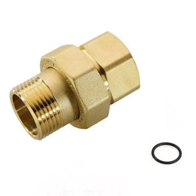 Сгон прямой N.T.M. ВН 1&quot;1/2*1&quot;1/2 (американка)