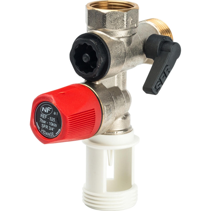 Watts Группа безопасности SVF 3/4" 7бар (для систем ГВС 10004611)  