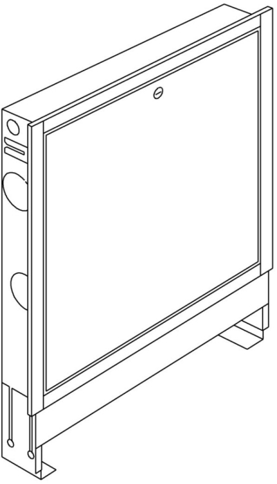 Шкаф монтажный Oventrop встраиваемый, №2 700x760-885x115-180  